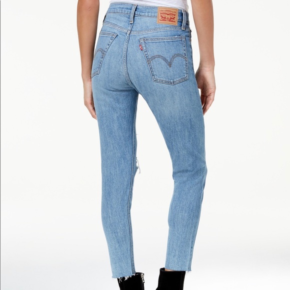 LEVI WEDGIE SKINNY JEANS - Picture 6 of 7